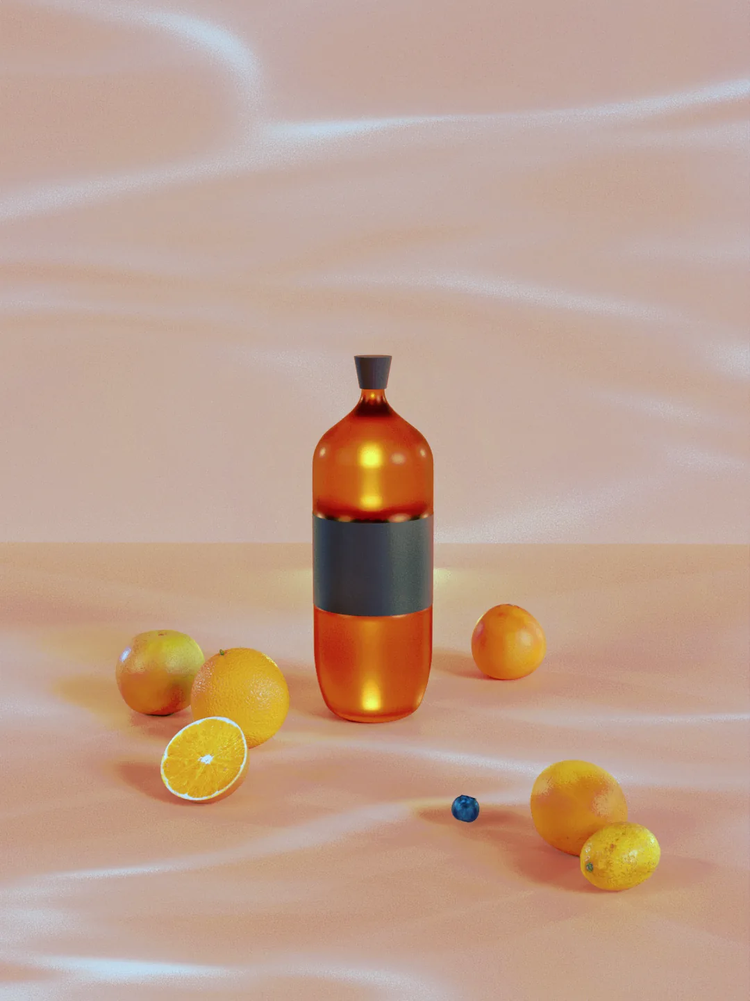Body wash product render